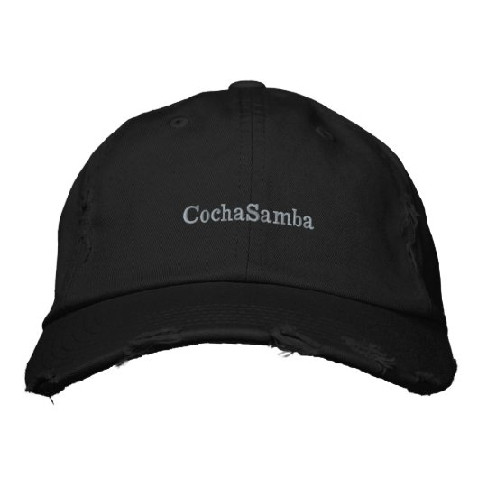 Gorro Cocha samba 刺繍入りキャップ (正面)