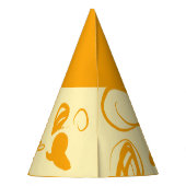 Gorro De Fiesta線形パターンとスポットデザインP パーティーハット (裏面)