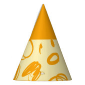 Gorro De Fiesta線形パターンとスポットデザインP パーティーハット (左)