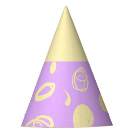 Gorro De Fiesta線形パターンとスポットデザインP パーティーハット