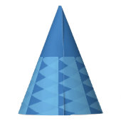Gorro de papel fiesta azul パーティーハット (裏面)
