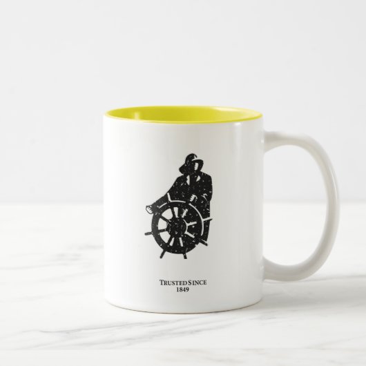 Gortonのヴィンテージのマグ ツートーンマグカップ (右)