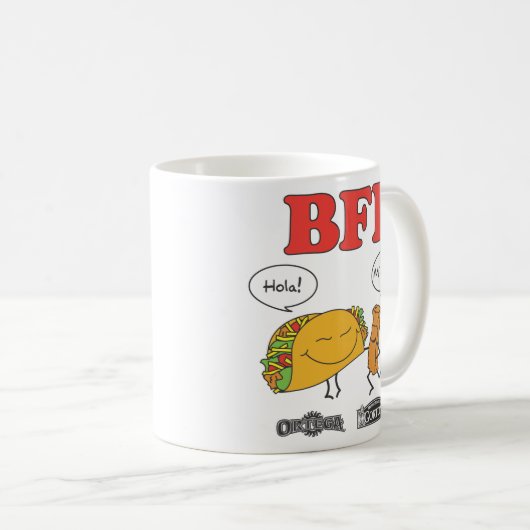 Gorton及びオルテガBFFのマグ コーヒーマグカップ (正面右)