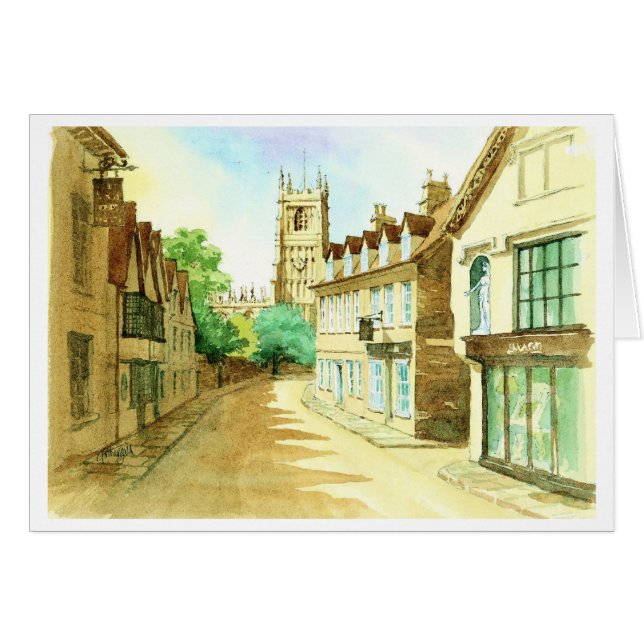 Gosditchの通りCirencester (正面横)