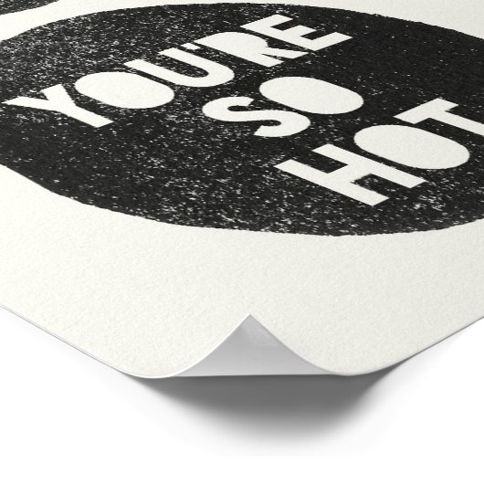 Gosh Love引用文ポスター ポスター (角)