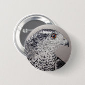 Goshawkボタン 缶バッジ (正面&裏面)