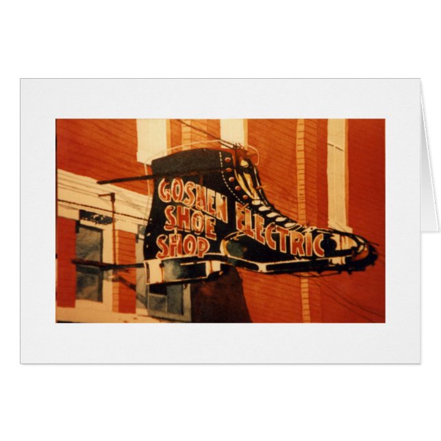 Goshenの電気靴店- 1 (正面横)