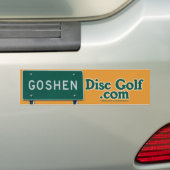Goshenディスクゴルフバンパーステッカー バンパーステッカー (車上)