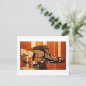 Goshen Electric Shoe Shop – ワン ポストカード (スタンド正面)