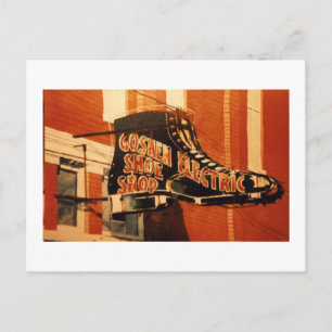 Goshen Electric Shoe Shop – ワン ポストカード