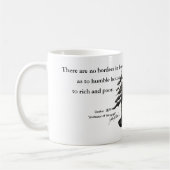 Goshin 護神 "protector of the spirit" John Yoshio Na コーヒーマグカップ (左)