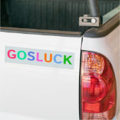 GOSLUCKのバンパーステッカー バンパーステッカー (トラック上)