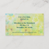 Gospel ABC Salvation Christian Evangelism KJV 名刺 (裏面)