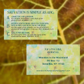 Gospel ABC Salvation Christian Evangelism KJV 名刺