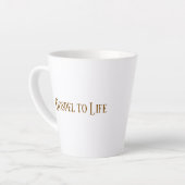 Gospel to Life Mug カフェラテマグ (左アングル)