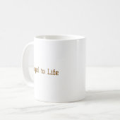 Gospel to Life Mug コーヒーマグカップ (正面左)