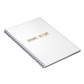 Gospel to Life Notebook ノートブック (右側)