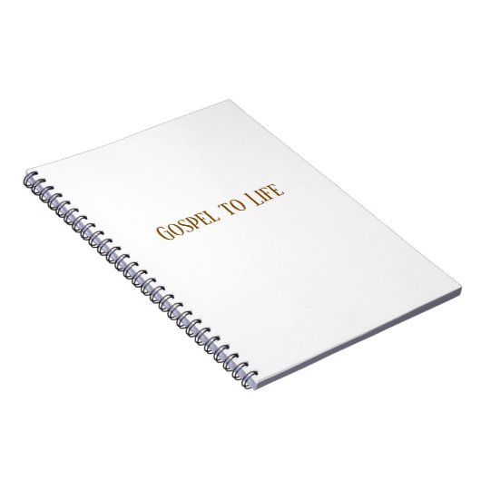 Gospel to Life Notebook ノートブック (右側)