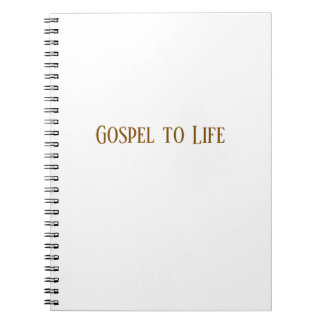 Gospel to Life Notebook ノートブック