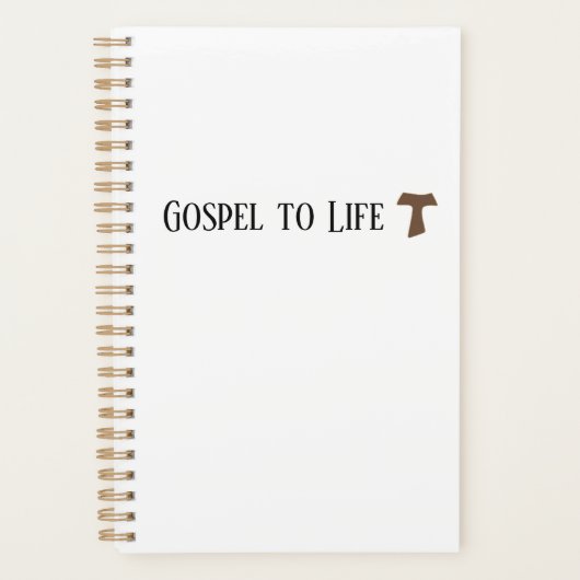 Gospel to Life Planner プランナー手帳 (正面)