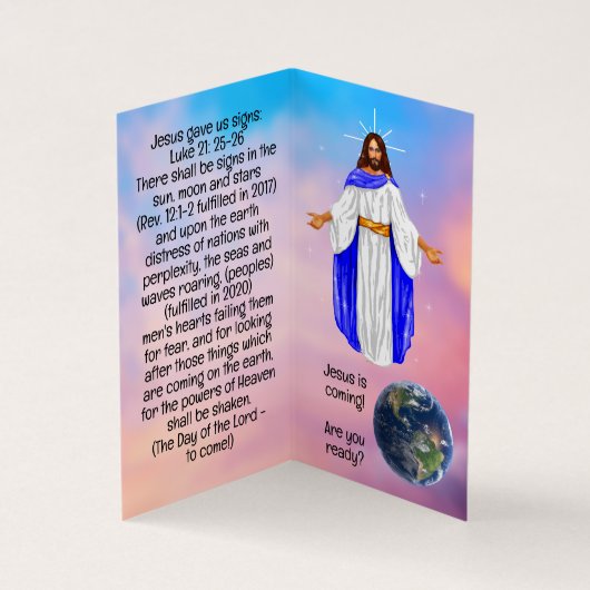 Gospel Tract 名刺 (内部)