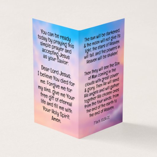 Gospel Tract 名刺 (外部)