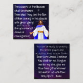 Gospel Tract Card スクエア名刺 (正面/裏面)