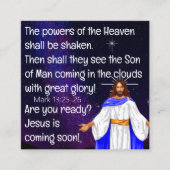 Gospel Tract Card スクエア名刺 (正面)