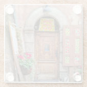 Gospoda Kwiaty Polskie - Warsaw Door ガラスコースター (裏面)