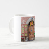 Gospoda Kwiaty Polskie - Warsaw Door コーヒーマグカップ (正面左)