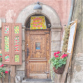 Gospoda Kwiaty Polskie - Warsaw Door シール (正面)