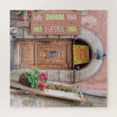 Gospoda Kwiaty Polskie - Warsaw Door ジグソーパズル (横)