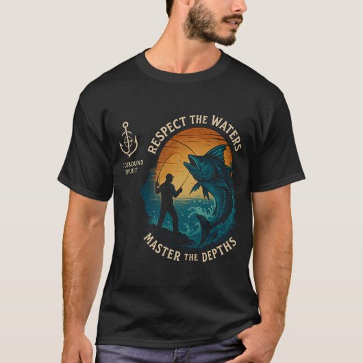 Goss Apparel: Reel Legends: 潮に縛られた精神 Tシャツ (正面)