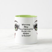 Gossip,  Add Name Message, Fabulous Eyes Face マグカップ (中央)