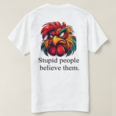 "Gossip Squad" Dual-Sided Men's Tee Tシャツ (デザイン裏面)