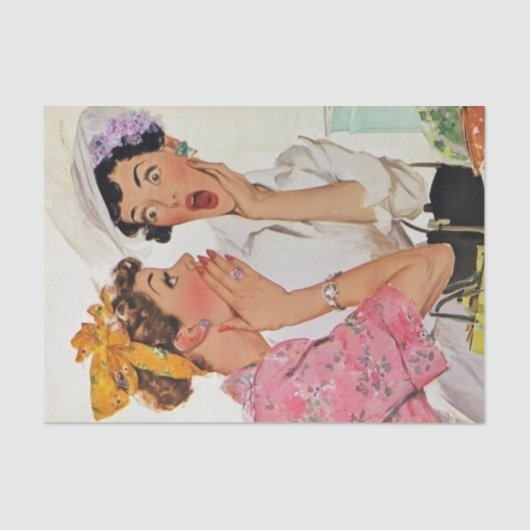 Gosspiping Housewives Decoupage 薄葉紙 (正面)