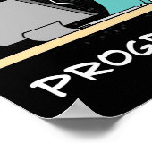 Got A New Error, Progress! Funny Programmer Gift ポスター (角)