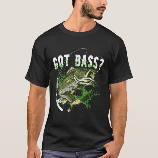 Got Bass Fishing Tシャツ (正面)