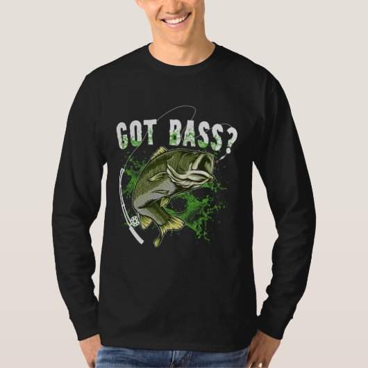 Got Bass Fishing Tシャツ (正面)
