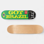 GOT BRAZIL スケートボード (横)