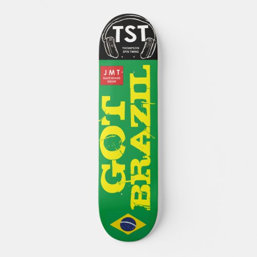 GOT BRAZIL スケートボード (正面)