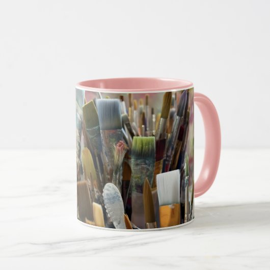 Got Brushes?? マグカップ (正面右)