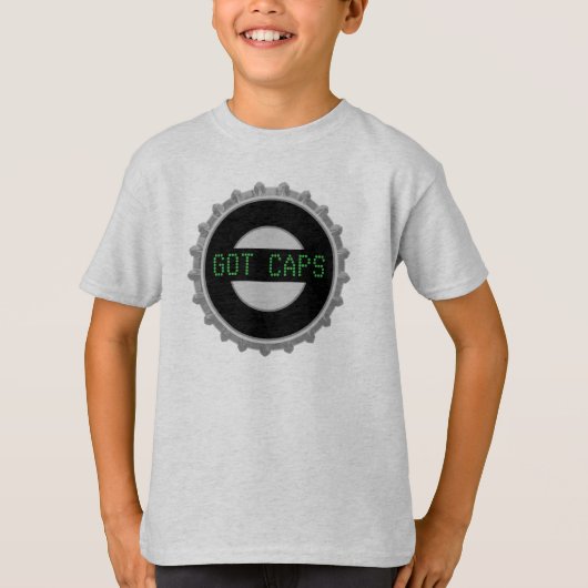 Got Caps ゲーミング Tシャツ (正面)