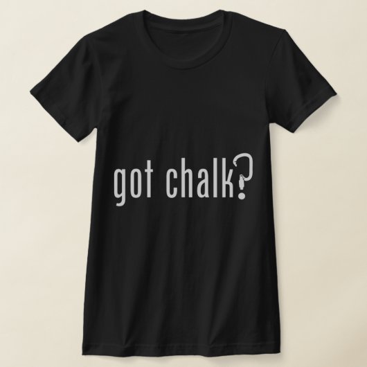 GOT CHALK Fun Rock Climbing Climber Tシャツ (レイダウン)