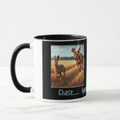 「Got Coursing?」マグカップ – Chase.... Ignore マグカップ (左)