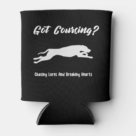 Got Coursing? Ridgeback Lure Coursing Can Koozie 缶クーラー (正面)