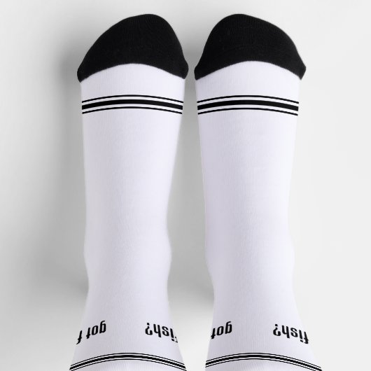 Got fish? ソックス (上部)