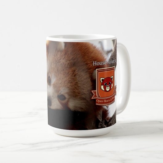 GOT House Ailurus Creature Mug コーヒーマグカップ (正面右)