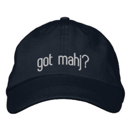 got mahj? ベースボールキャップ