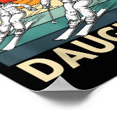 Got Ped By My Daughter Funny Ski  ポスター (角)